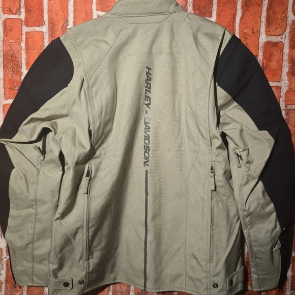 Harley-Davidson Men's Piledriver 2.0 Snaptab Textile Riding Jacket Size Large - Picture 6 of 8